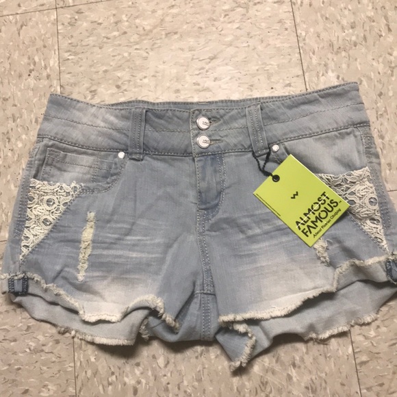 Lacey Jean Shorts - Charlotte Russe - Picture 1 of 2